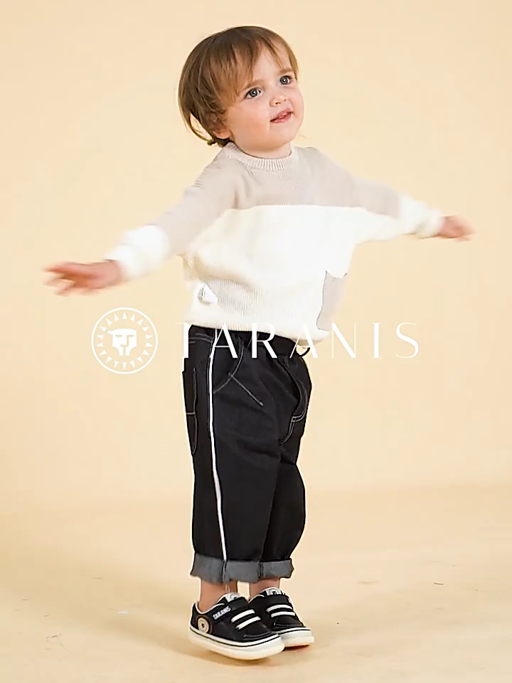 TARANIS Autumn New Children's Shoes Men's Baby Toddler Shoes Non-slip Soft Bottom Baby Shoes Women's Baby Sports Shoes