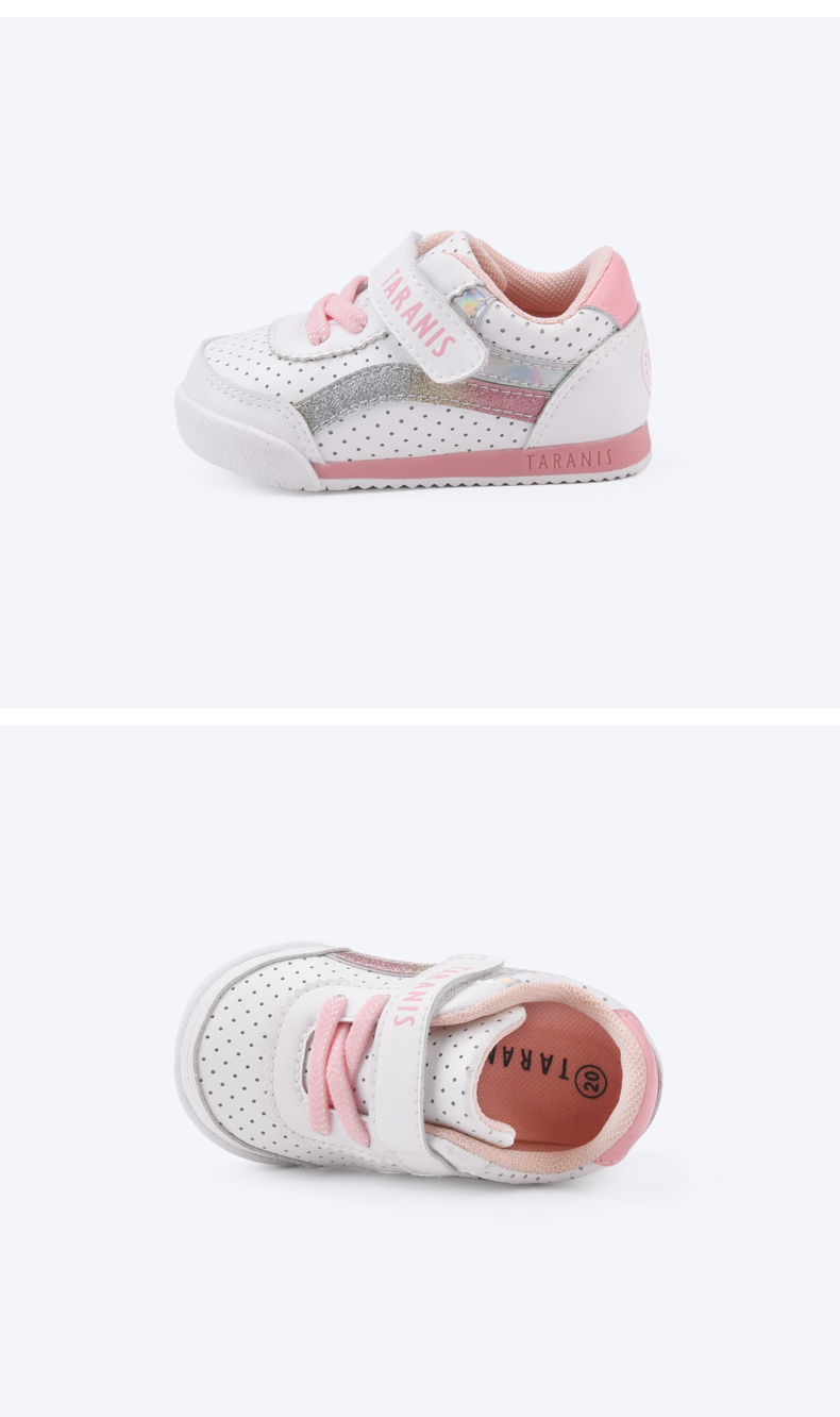 TARANIS Autumn new children's shoes boys baby toddler shoes soft soles non-slip shoes breathable girls bread shoes