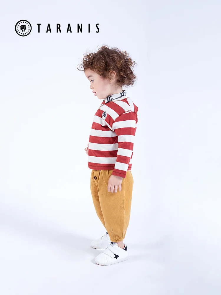 TARANIS Baby's Toddler Shoes Winter Children's Shoes Children's Cotton Shoes Small White Shoes Soft Soles with Fleece Warm Baby Shoes