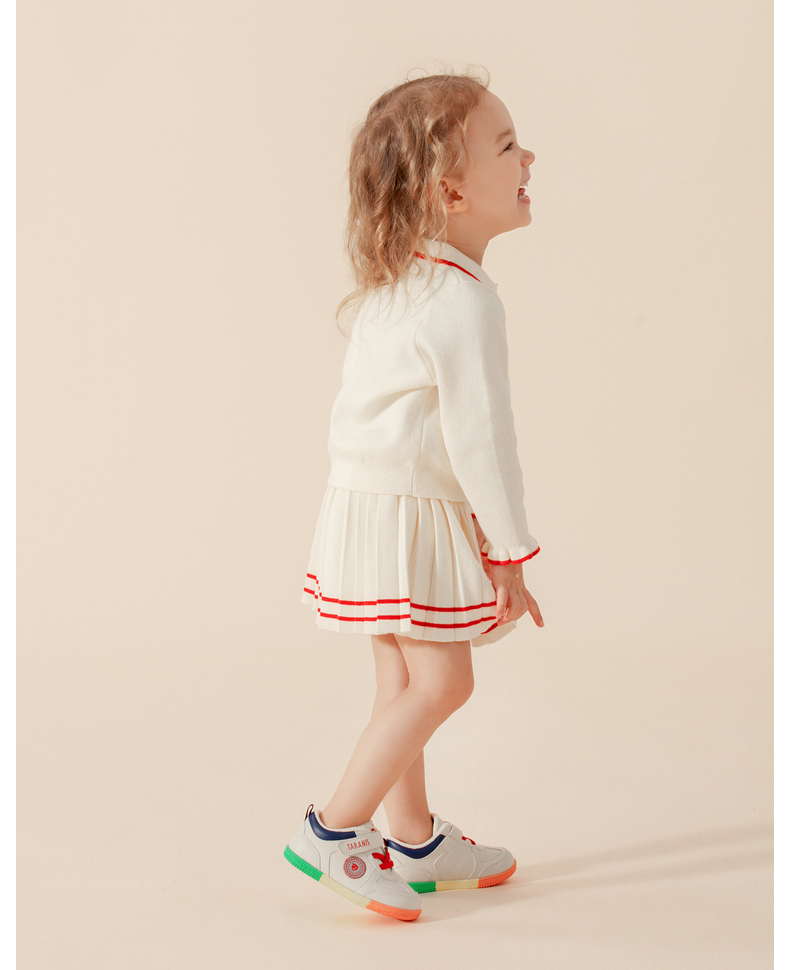 TARANIS Winter new board shoes rainbow bottom baby soft bottom children's sports shoes