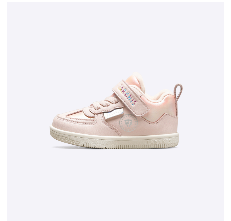 TARANIS Winter new walking shoes boys' shoes girls' shoes children's sports shoes soft soles and fleece board shoes