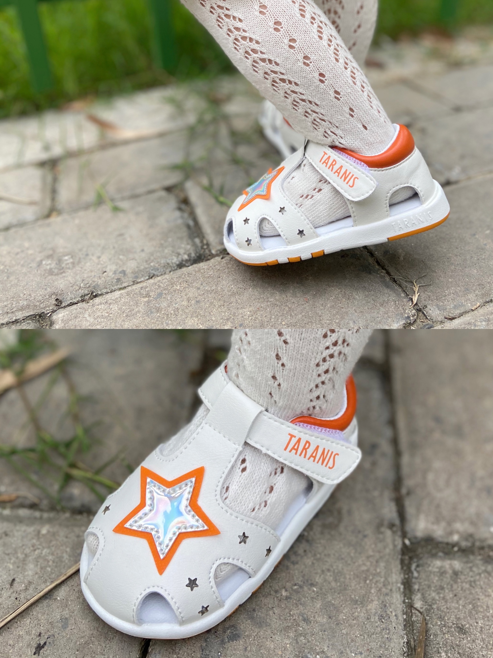 TARANIS 2021 summer new non-slip soft soles men's shoes Baotou functional shoes children's shoes children's baby sandals