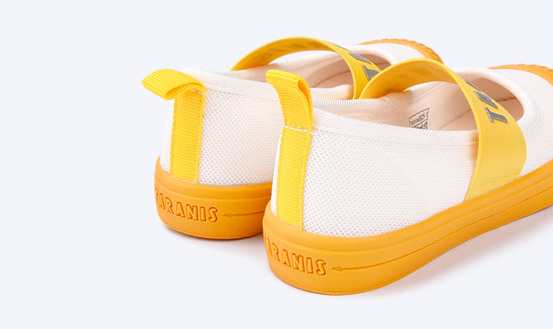 TARANIS Summer new children home small white shoes girls shoes mesh breathable kindergarten indoor shoes