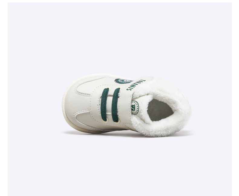 TARANIS Winter new shoes for boys and girls baby cotton shoes and soft soft shoes soft winter shoes white shoes