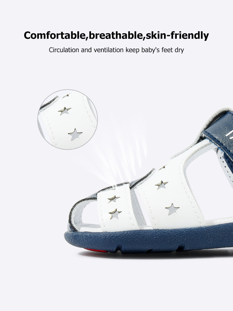 TARANISkids Baby Non-slip Soft Bottom Head Breathable Sandal