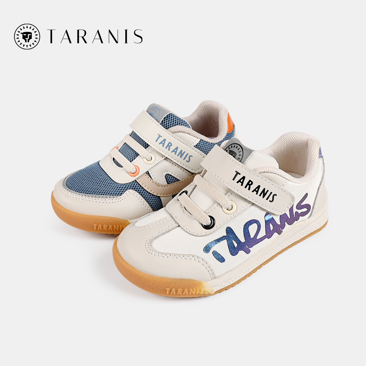 TARANIS Spring new boys' shoes children's light running sports shoes children's soft bottom non-slip basketball shoes