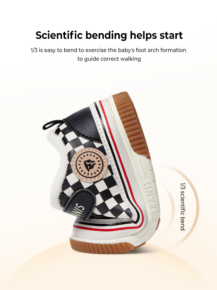 TARANISkids Winter Plus Fleece Warm Baby Screaming Shoes