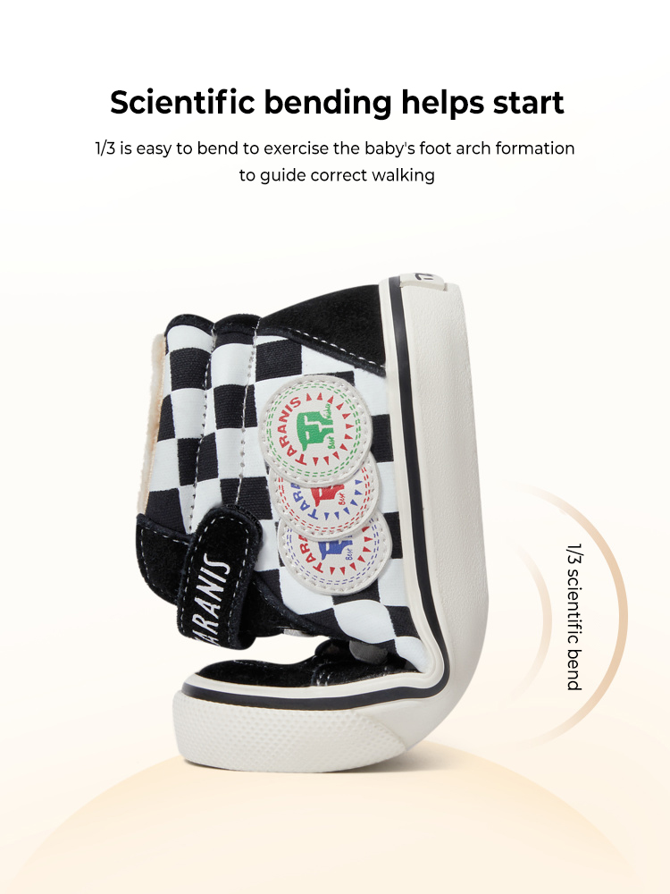 TARANISkids Winter New Fleece Warm Children's Soft Sole Casual Shoes