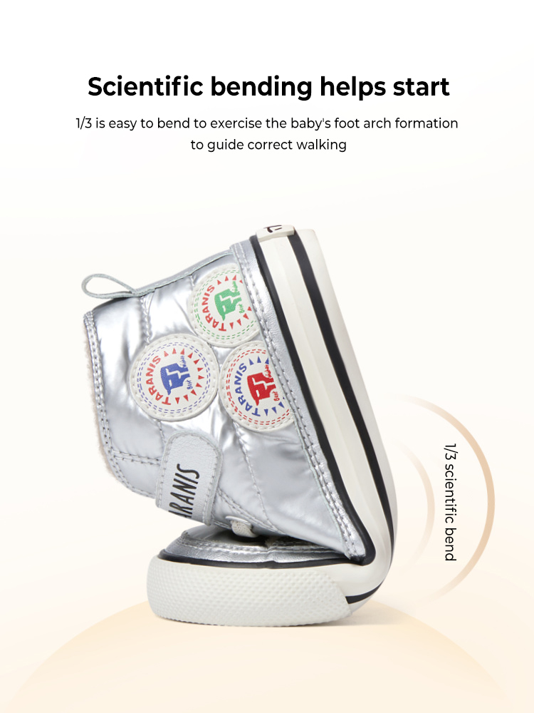 TARANISkids Winter Plush Indoor Kindergarten Soft Soled Shoes