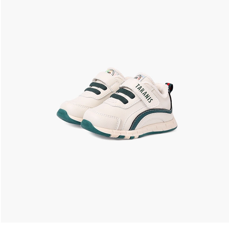 TARANIS Winter new children's shoes women baby walking shoes soft soled sports shoes with fleece warm boy's bread shoes