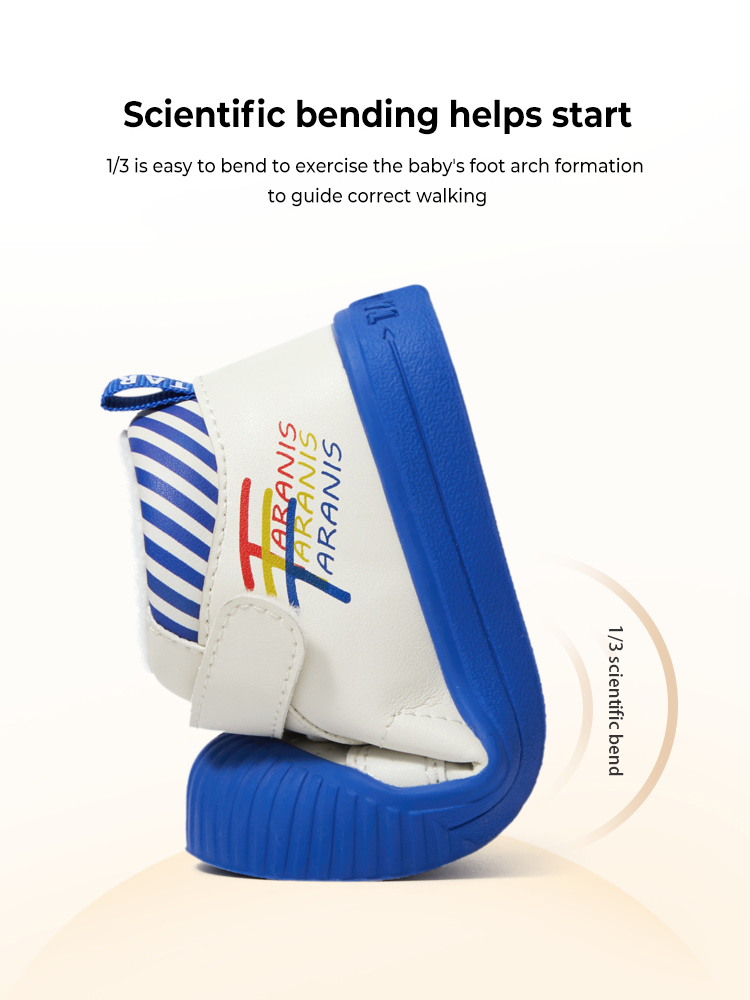 TARANISkids Winter New Boys' Shoes Baotou Fleece Sneakers