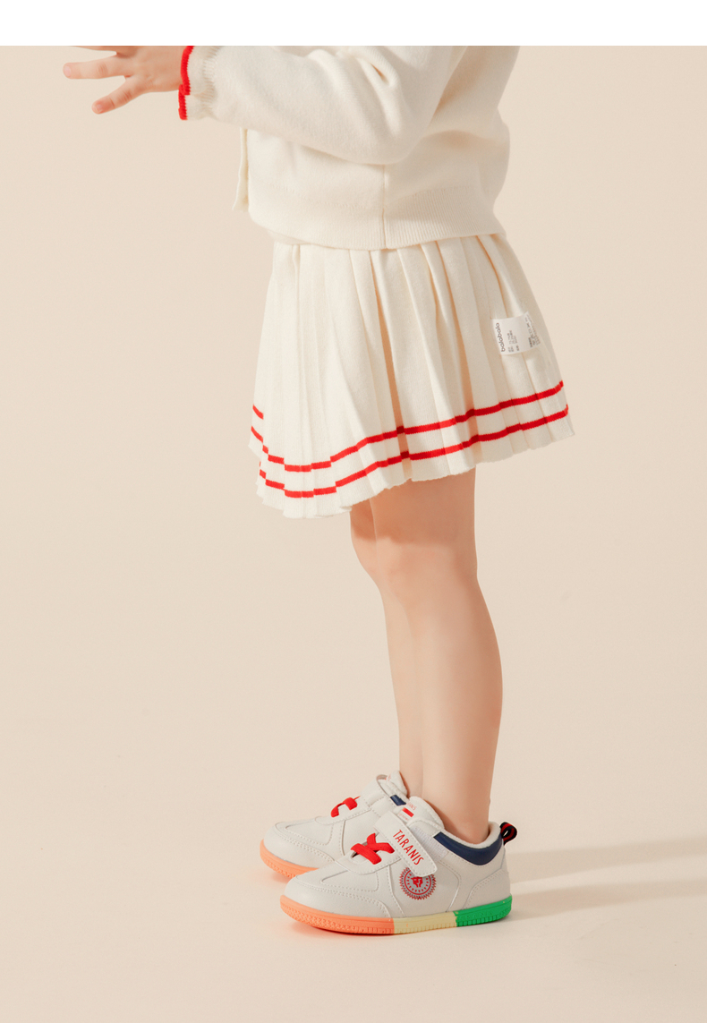 TARANIS Winter new board shoes rainbow bottom baby soft bottom children's sports shoes