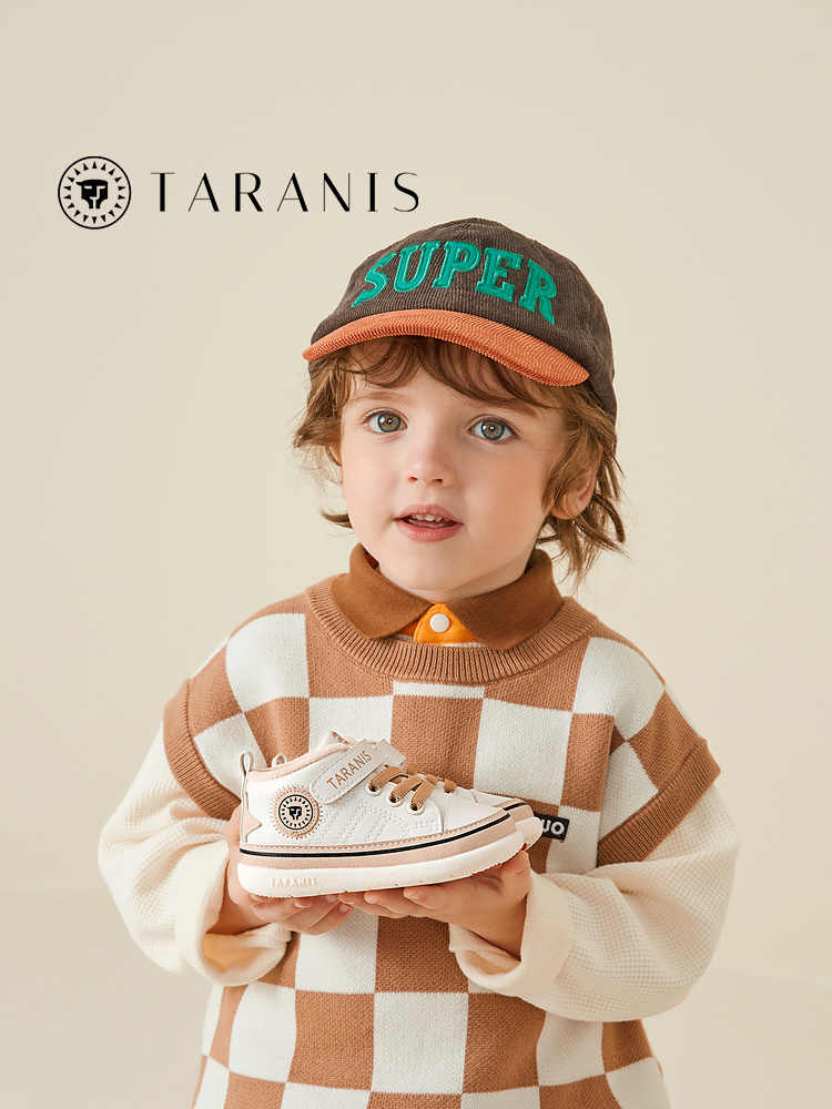 TARANISKids Baby Toddler Soft Sole Warm Fleece Shoes