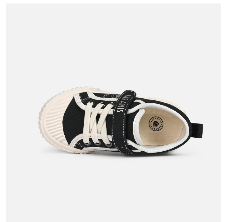 TARANIS Spring new boys' shoes baby canvas shoes children's small white shoes sneakers kindergarten indoor shoes