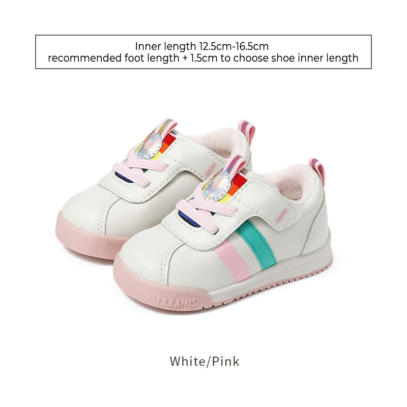 TARANISkids Warm Fleece Baby Anti-kick Casual Functional Shoes
