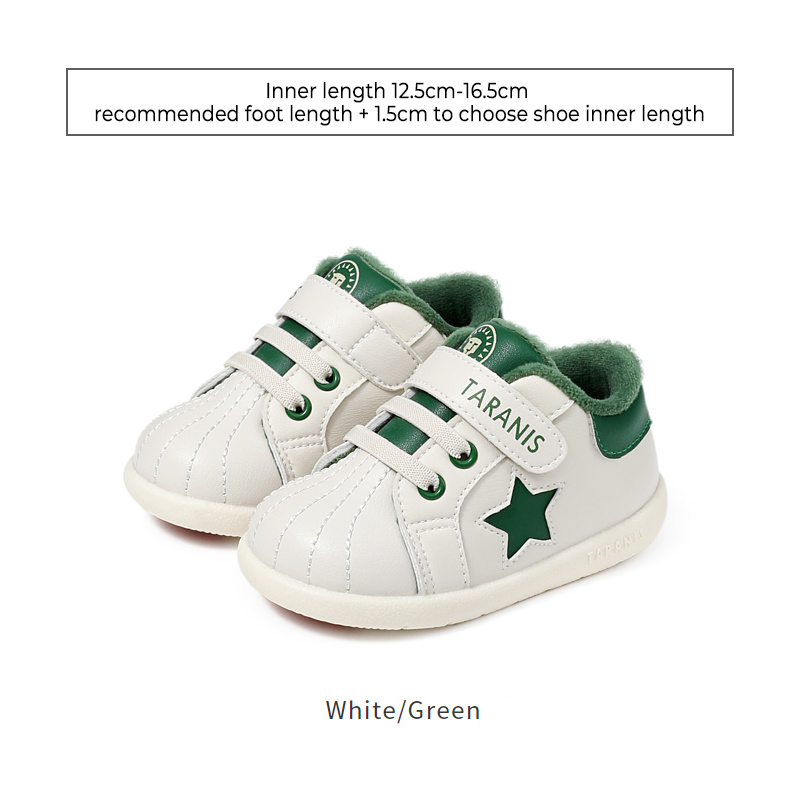 TARANISkids Casual Non-slip Baby Shoes Warm Toddler Shoes