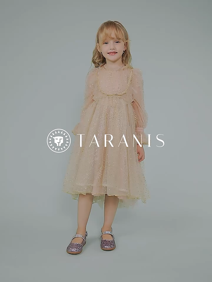 TARANIS Spring new girls shoes princess children's small leather shoes non-slip soft sole performance shoes girls single shoes