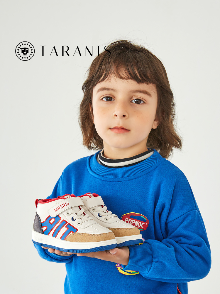 TARANISkids Baby Soft Sole Casual Sneakers Plus Cashmere Functional Sports Shoes