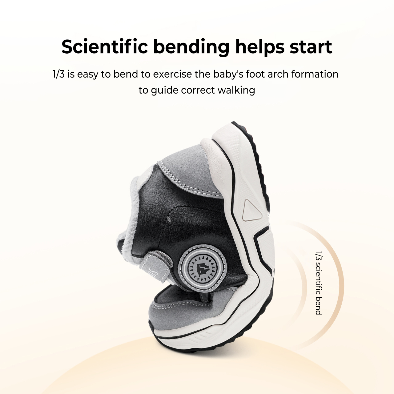 TARANISkids Winter New Soft Bottom Non-slip High-top Plus Fleece Sneakers