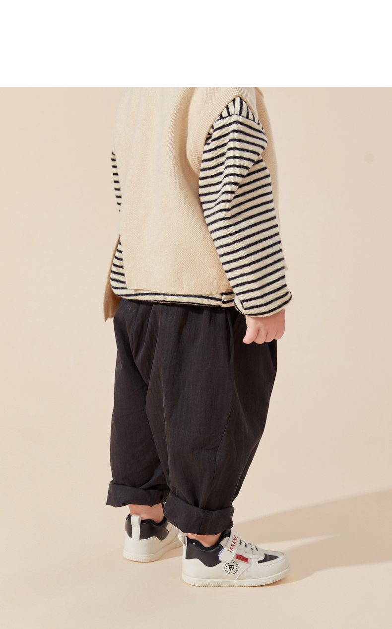 TARANIS Winter new walking shoes boys' shoes girls' shoes children's sports shoes soft soles and fleece board shoes