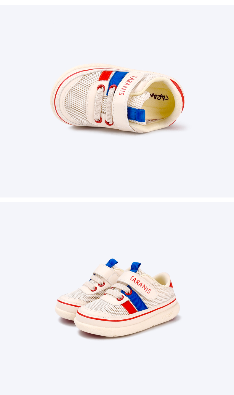 TARANIS Spring and Autumn 2021 new boys breathable toddler shoes for girls baby non-slip soft soles functional shoes