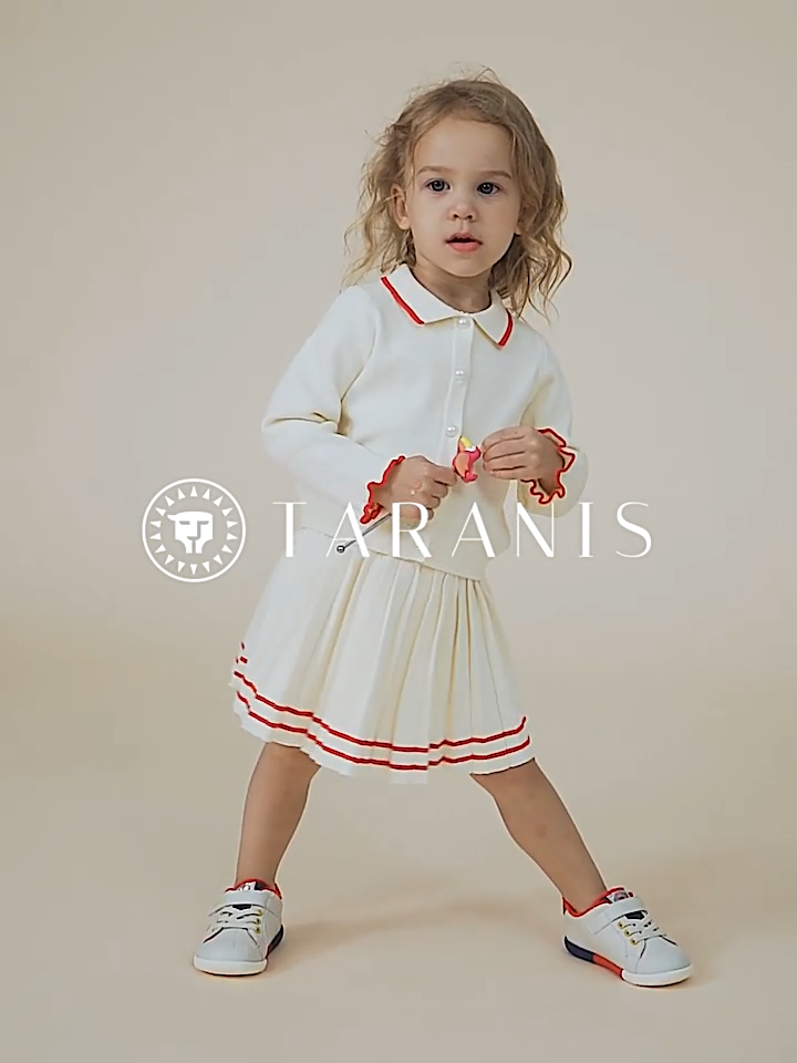 TARANIS Winter Fleece Warm Children's Shoes Toddler Shoes Girls Sports Shoes Boys Baby Soft Soles Small White Shoes