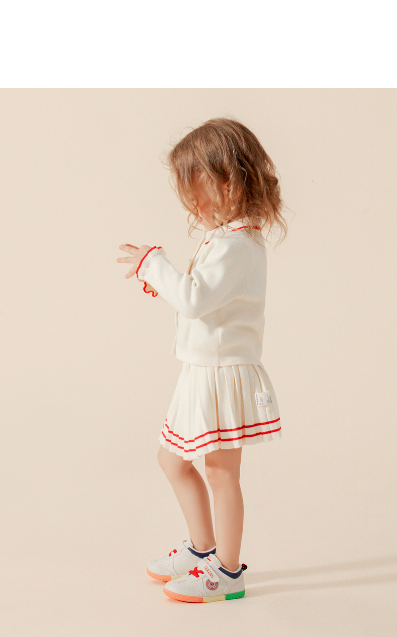 TARANIS Winter new board shoes rainbow bottom baby soft bottom children's sports shoes