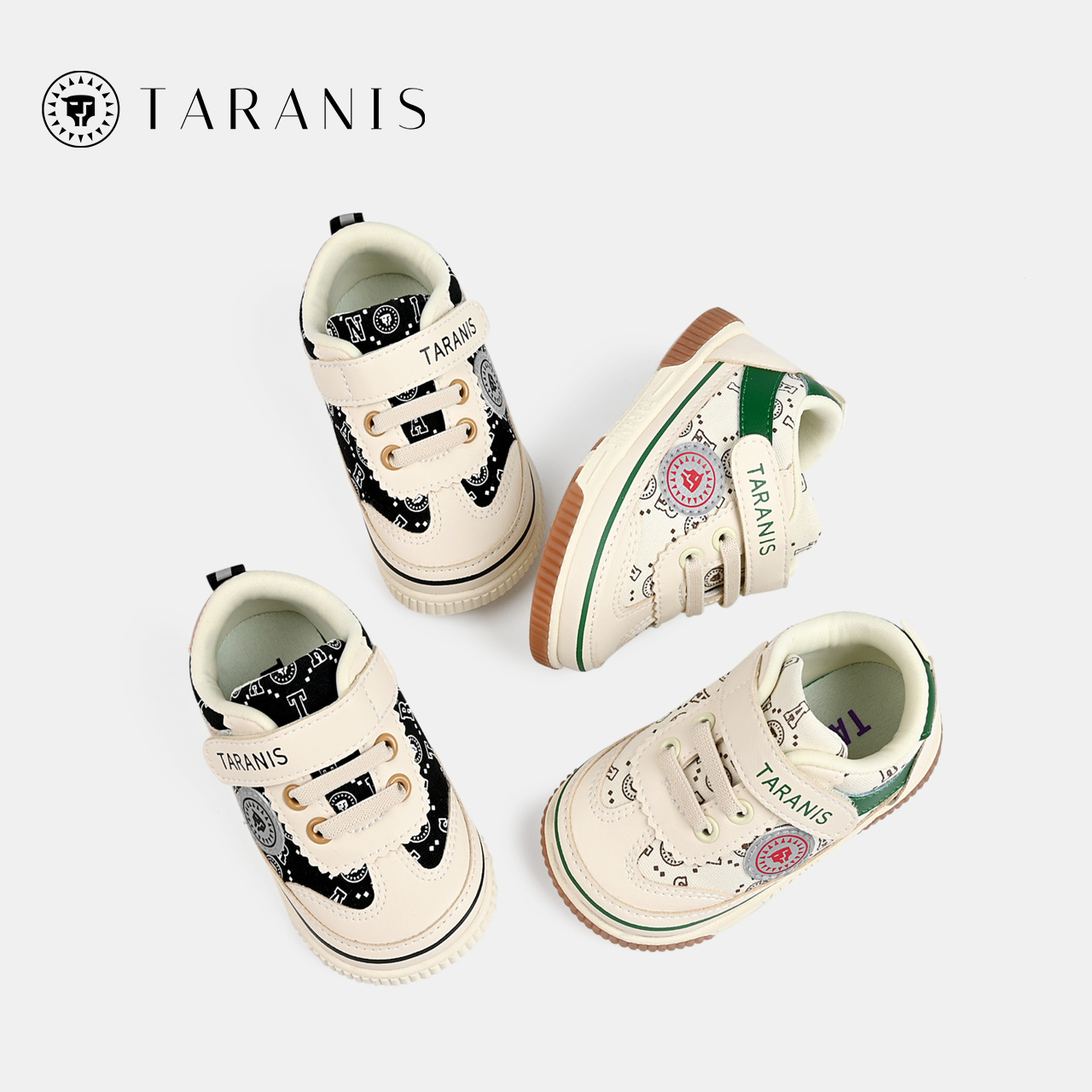 TARANIS Spring new children's shoes boys breathable called shoes female baby sports shoes non-slip soft sole walking shoes