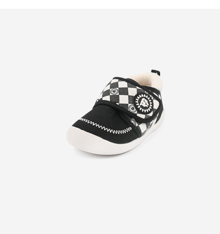 TARANIS Winter New Boys' Shoes Toddler Shoes Baby Fleece Warm Cotton Shoes Children's Shoes Soft Sole Sports