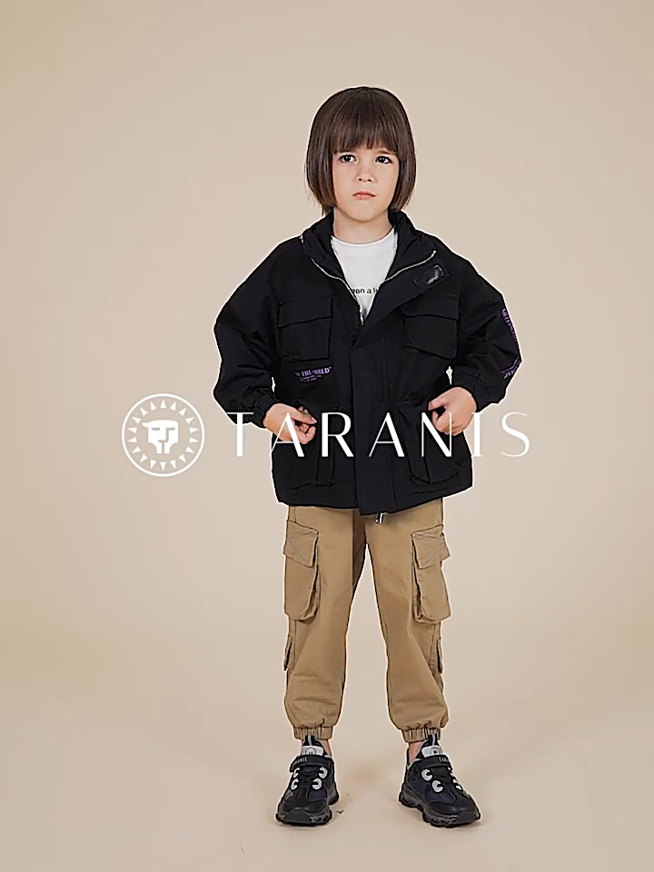 TARANIS Winter New Children's Shoes Children Light Shoes Boys Light Casual Shoes with Velvet Fashion Sneakers