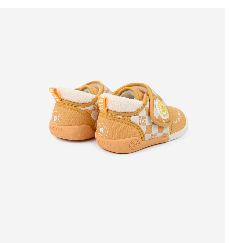 TARANIS Winter New Boys' Shoes Toddler Shoes Baby Fleece Warm Cotton Shoes Children's Shoes Soft Sole Sports