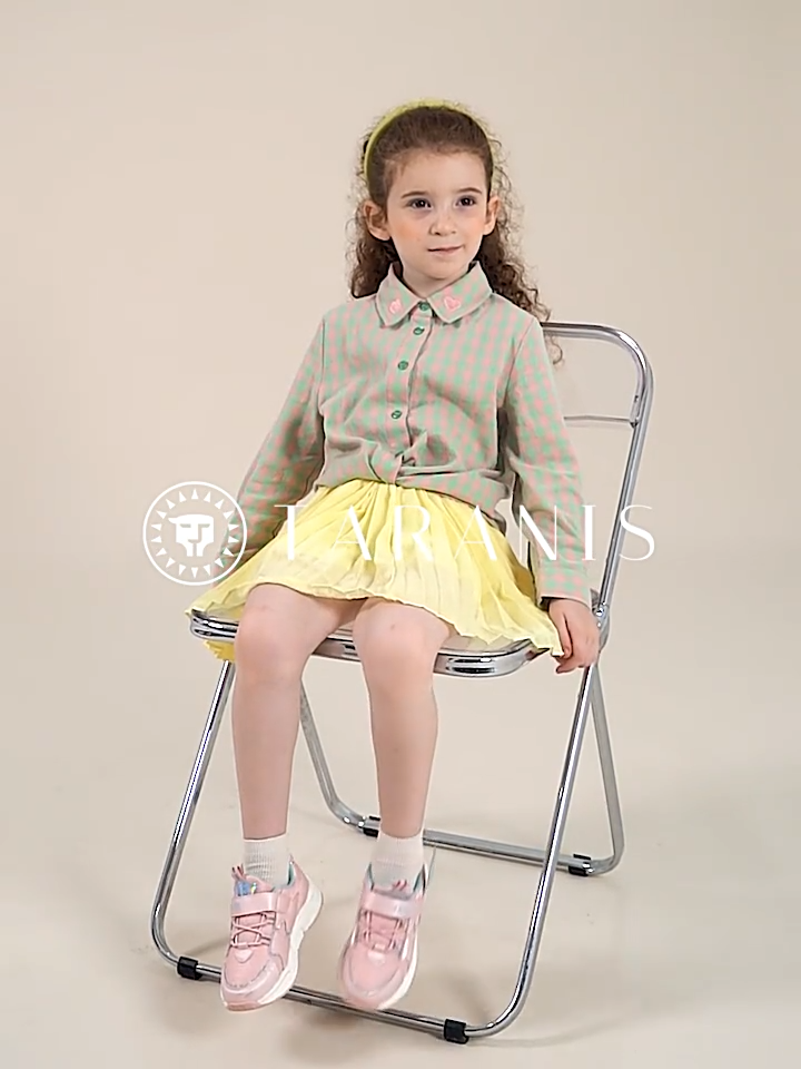 TARANIS Autumn New Children's Shoes Children's Sports Shoes Girls' Running Shoes Daddy Shoes Anti-skid Soft Bottom Net Shoes