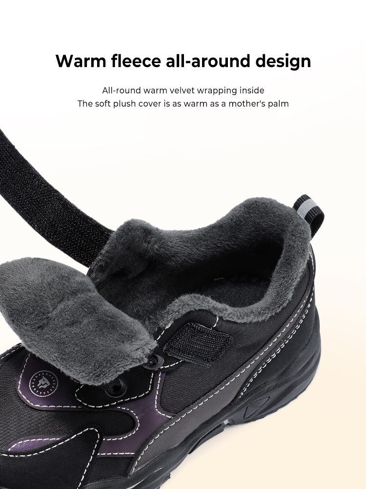 TARANISkids 2022 Winter New Fleece Warm Cushioning Running Shoes