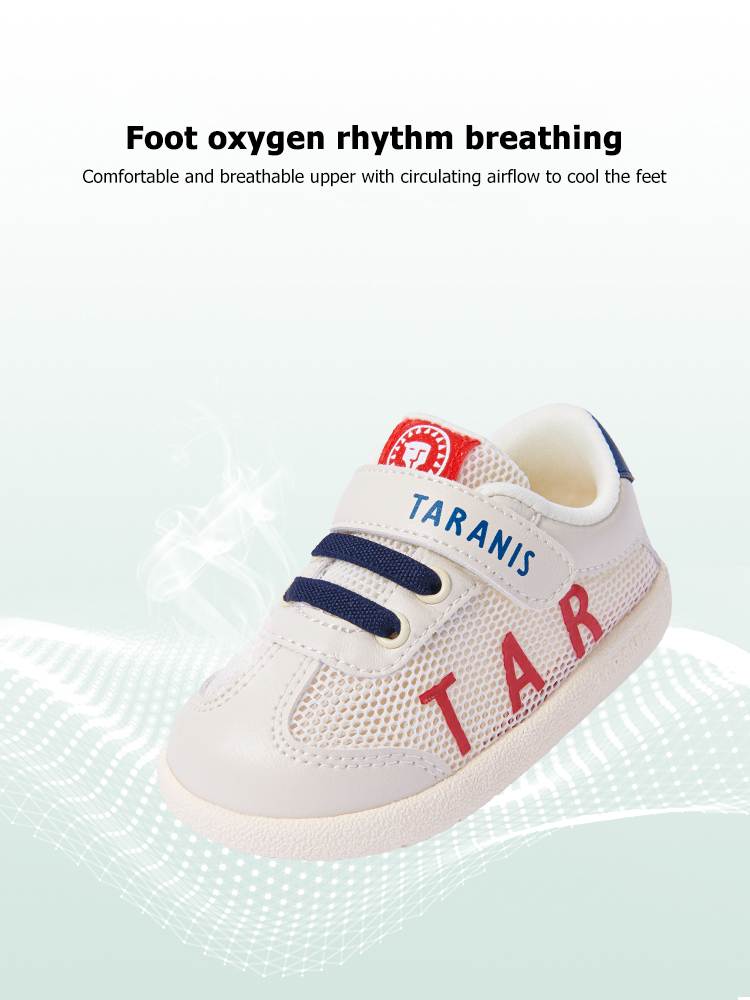 TARANISkids Summer New Mesh Breathable Soft Sole Shock Absorbers Walking Shoes