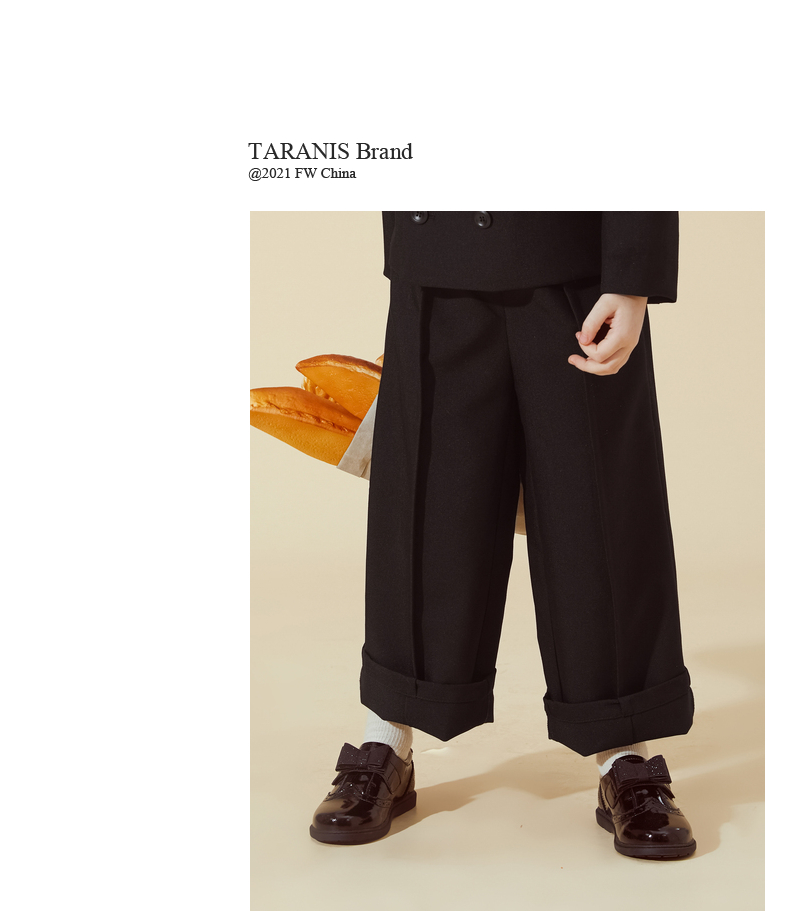 TARANIS Autumn girl leather shoes retro bow princess shoes soft soled real leather shoes children show single shoes