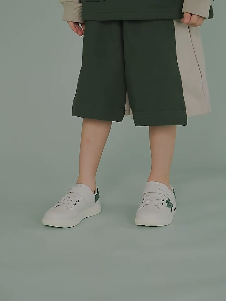 TARANIS Spring New Boys Shoes Shell Head Leisure Shoes Girls Board Shoes Small White Shoes Children Sports Shoes