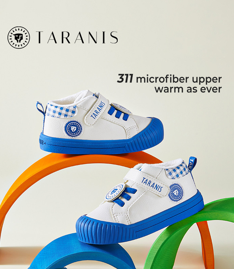 TARANISkids Winter New Kindergarten Indoor Fleece Shoes