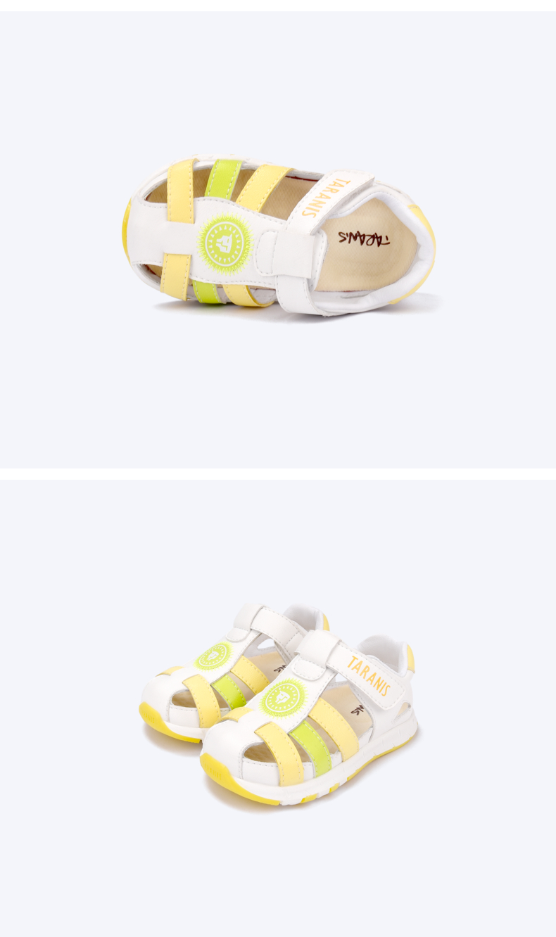TARANIS Summer sandals baotou baby shoes boys shoes non-slip soft sole toddler shoes for girls