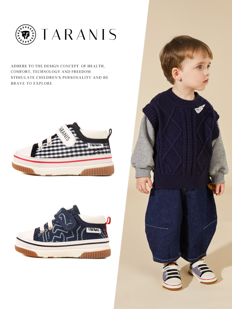 TARANISkids Baby Soft Bottom Toddler Shoes 