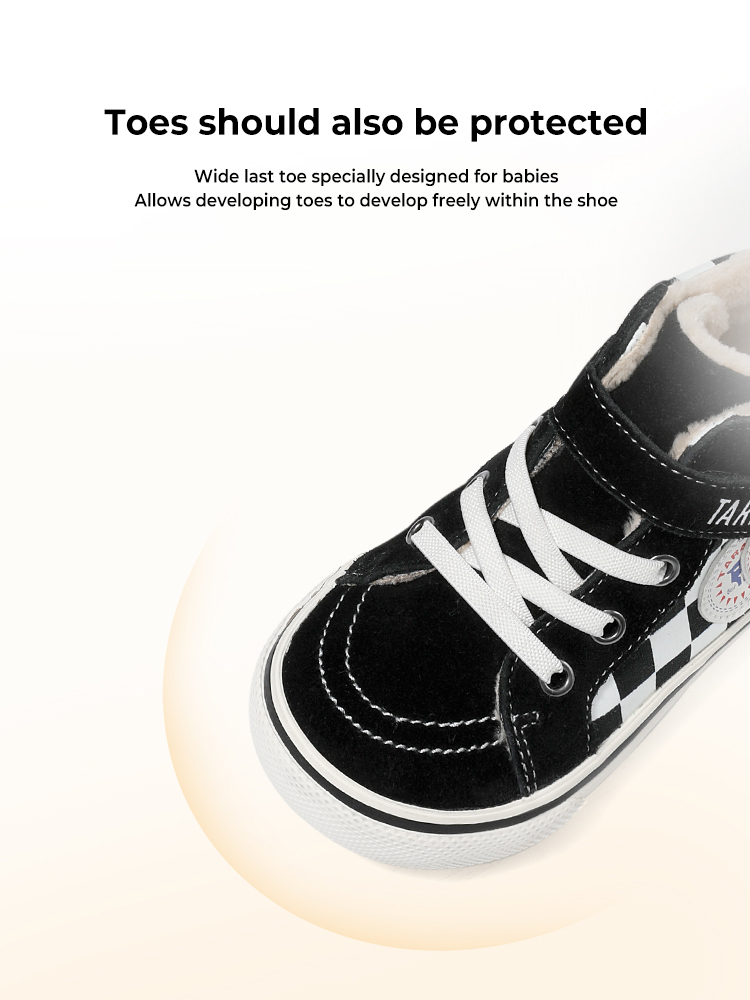 TARANISkids Winter New Fleece Warm Children's Soft Sole Casual Shoes
