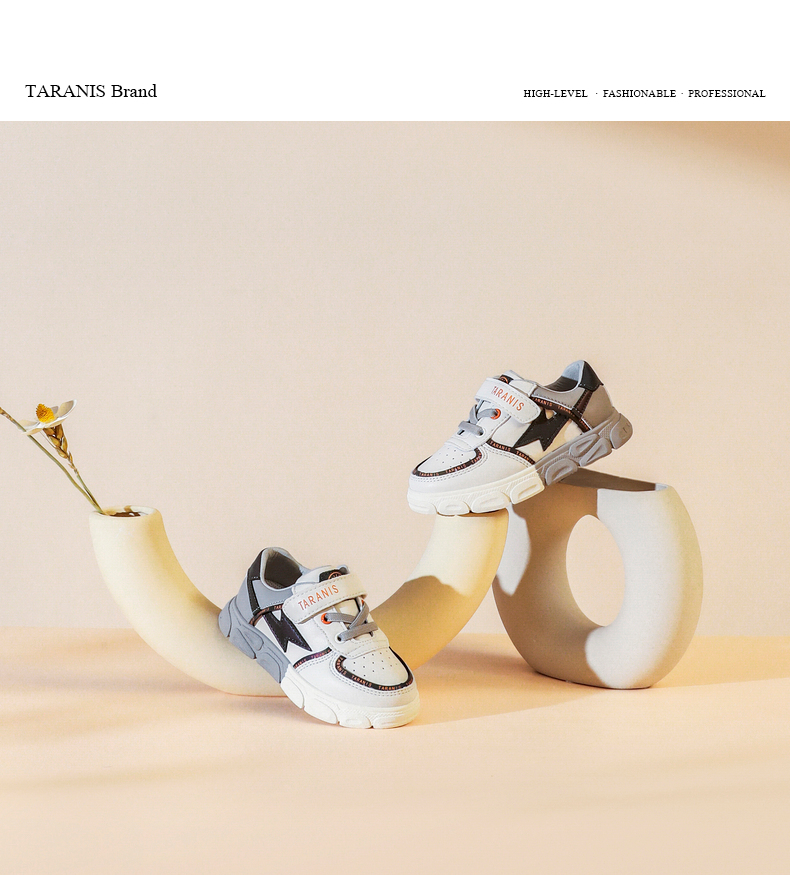TARANIS Autumn new children's shoes children's board shoes boys casual shoes non slip soft sole sneakers girls' shoes