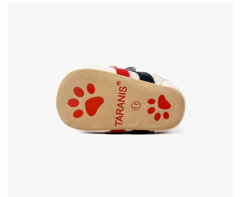 TARANIS Baby step shoes autumn new sheepskin men's baby shoes 100 days newborn leather indoor shoes