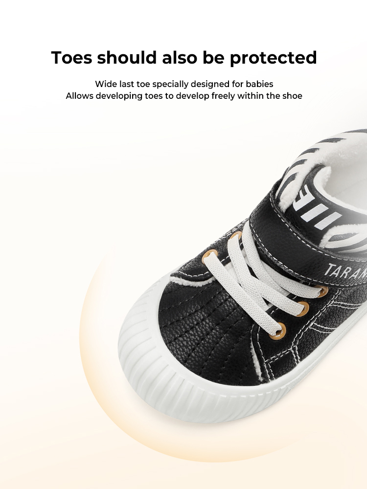 TARANISkids Kindergarten Indoor Fleece Warm Board Shoes Anti-kick Children's Shoes