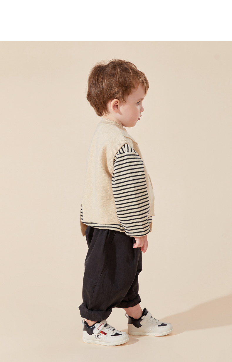 TARANIS Winter new walking shoes boys' shoes girls' shoes children's sports shoes soft soles and fleece board shoes