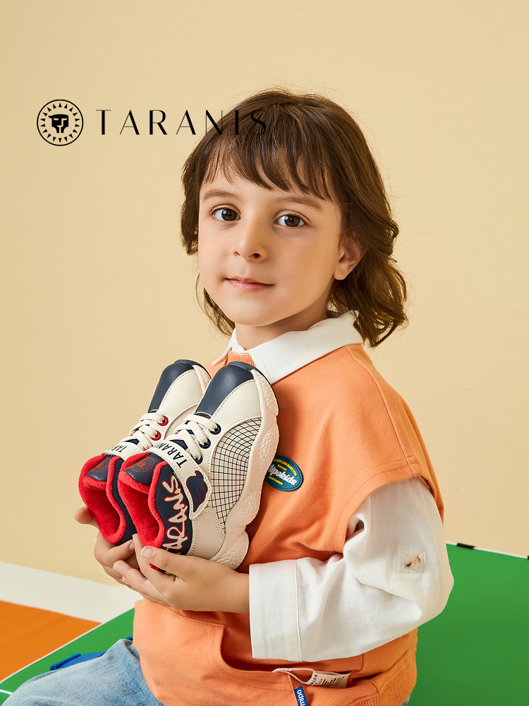 TARANISkids Winter New Fleece High-top Running Shoes