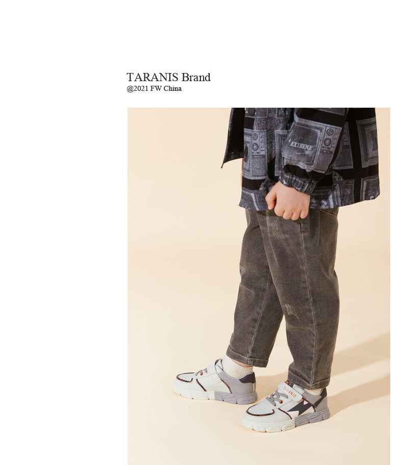 TARANIS Autumn new children's shoes children's board shoes boys casual shoes non slip soft sole sneakers girls' shoes