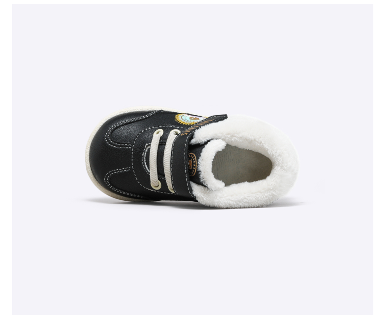 TARANIS Winter new shoes for boys and girls baby cotton shoes and soft soft shoes soft winter shoes white shoes