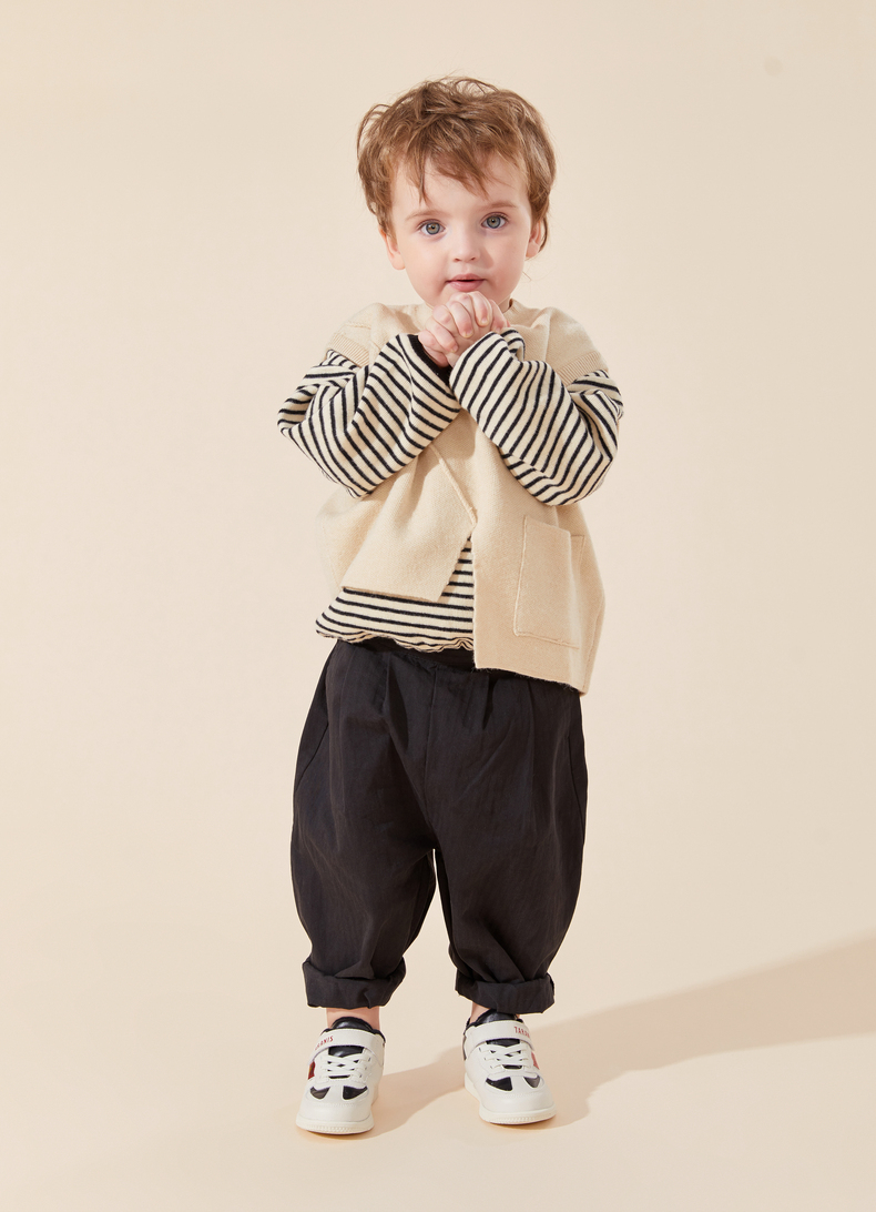 TARANIS Winter new walking shoes boys' shoes girls' shoes children's sports shoes soft soles and fleece board shoes