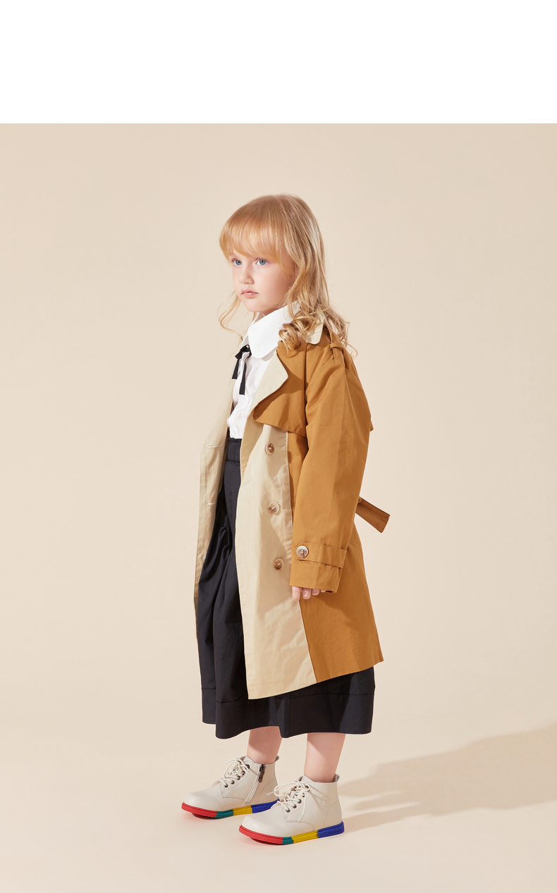 TARANIS Winter new girl's shoes children's boots top layer cowhide children's baby velvet Martin boots