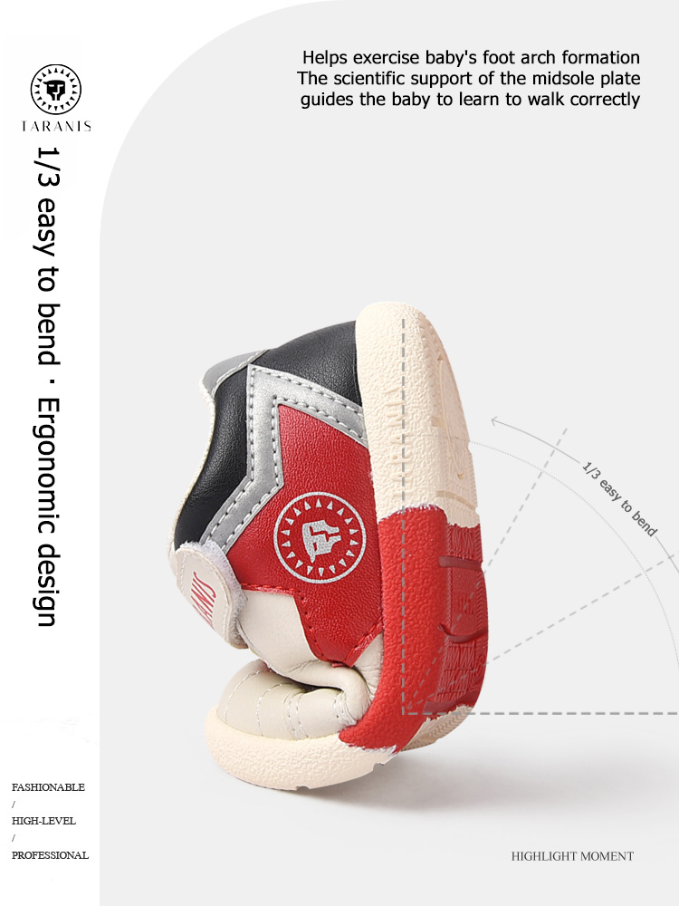 TARANISkids Non-slip Soft Sole Toddler Shoes 